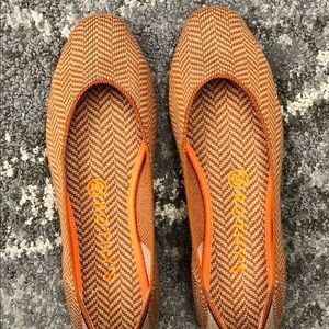 Rothy’s Merino square toe flat NWOT